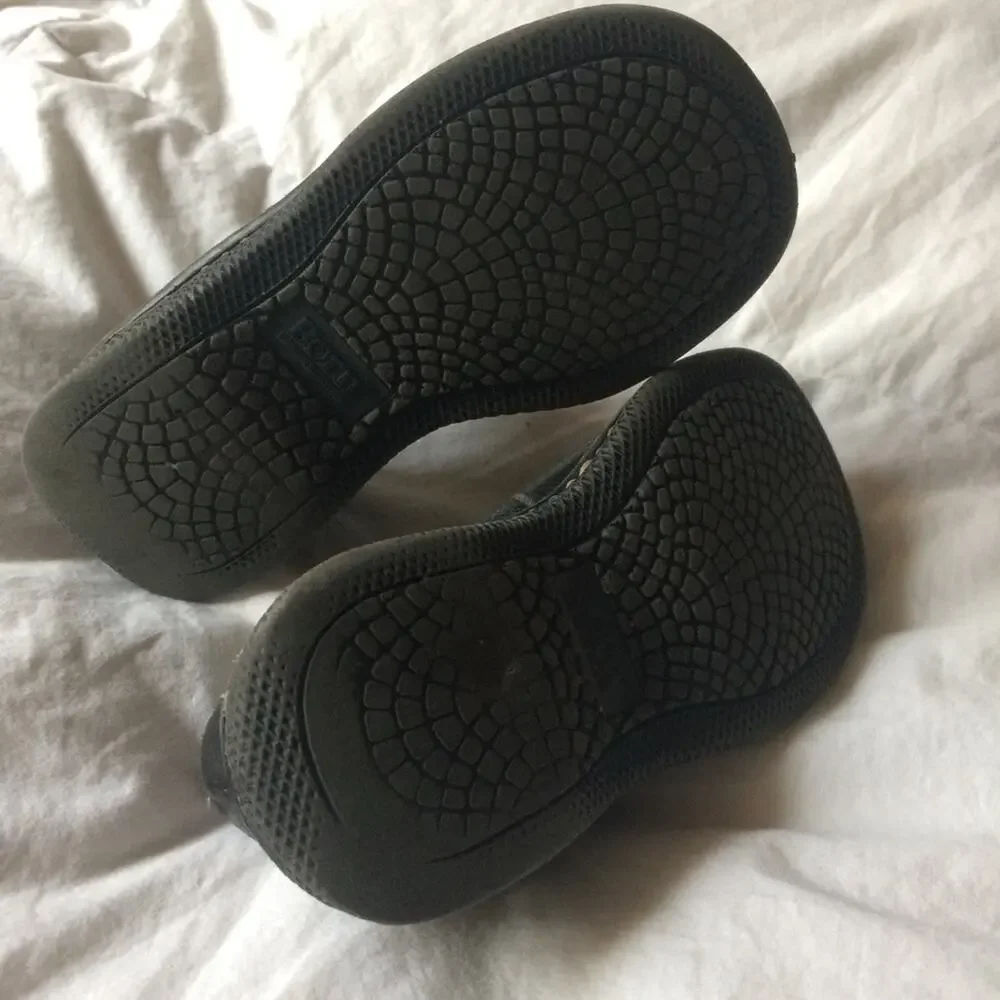 Born Girls’ Maryjane Shoes Black Leather Size 7.5 Toddler